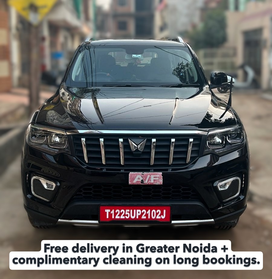 Self Drive Mahindra Scorpio Z8 S rental in Delhi NCR