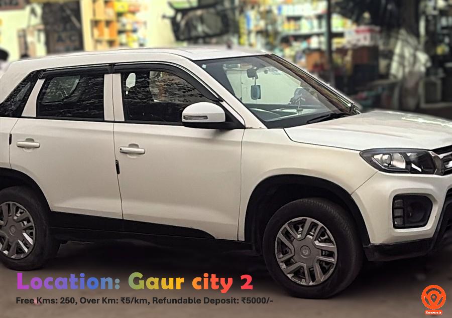 Self Drive Maruti Suzuki Brezza rental in Delhi NCR
